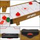 11. Tischspiel Airhockey 60x32,5x14cm Holz Enero