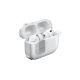 7. AmazingThing Titan Pro Mag Hülle, transparent, für AirPods Pro 3 – Weiß