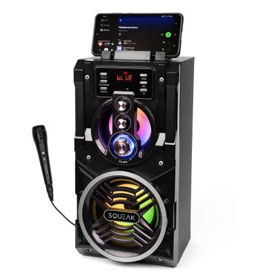 SQUEAK BEATBOXER BLUETOOTH 5.1 LAUTSPRECHER - BLUETOOTH-LAUTSPRECHER MIT KARAOKE, FM-RADIO, MICROSD, AUX UND USB SQ1000