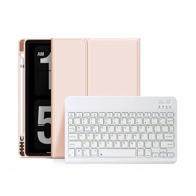 3. Tech-Protect SC Pen + Tastaturhülle mit Tastatur für iPad 10,9" 2022 - Pink