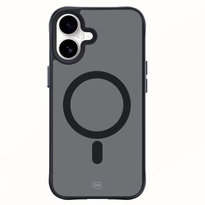 4. 3mk Smoke MagCase Hülle mit MagSafe für iPhone 16 – durchscheinend