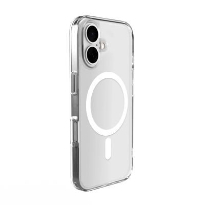 3. Puro Lite Mag MagSafe Silikonhülle für iPhone 16 Plus – transparent