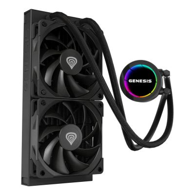 11. GENESIS WASSERKÜHLUNG HYDRA 240 SCHWARZ