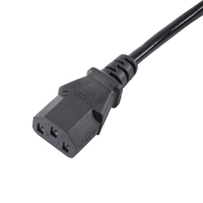 5. Akyga AK-PC-05A Kabel (Hybrid C/E/F (CEE 7/7) M - C13 M Standard; 5 m; schwarz)