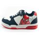 2. Leomil Kinder-Sportschuhe Spiderman Sneaker, leicht, mit Klettverschluss und LED-Beleuchtung, weiß