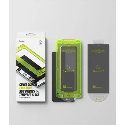 10. Ringke Easy Slide Privacy 360 2er-Pack gehärtetes Glas für Samsung Galaxy Z Fold 8 Ultra