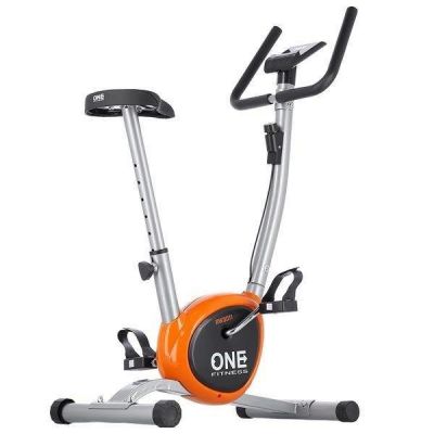 5. One Fitness RW3011 Silber-Orange Mechanisches Fahrrad