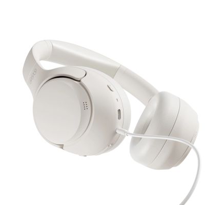5. QCY H3 Over-Ear-Kopfhörer mit ANC, Bluetooth 5.4 und Hi-Res-Audio – Weiß