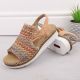 8. Bequeme Rieker W RKR669 mehrfarbige Sandalen