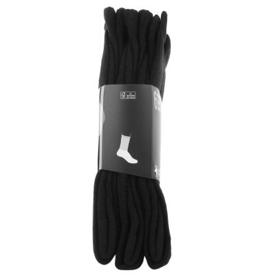2. Skechers 6er-Pack Core Crew LG Socken S118220-BLK Schwarz 43–46