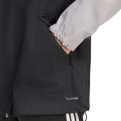 5. Herrenjacke adidas Tiro 26 Rain, Schwarz, JJ2969