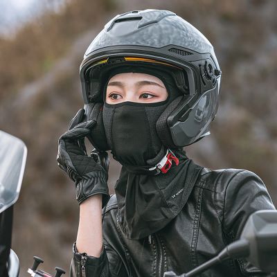 8. Wozinsky WKM-03B Gesichtsmaske Motorrad Fahrrad Winter Sturmhaube - schwarz