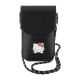 2. Hello Kitty Daydreaming Cord-Tasche aus Leder – Schwarz