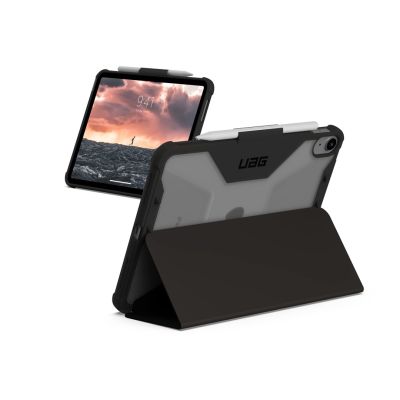 13. UAG Rugged Case für iPad 10.9 (10. Generation, 2022) - Plyo Schwarz/Eis - Tablet-Klapphülle - Medizinische Qualität - Eis Schwarz - für Apple iPad 10.9" (10. Generation)