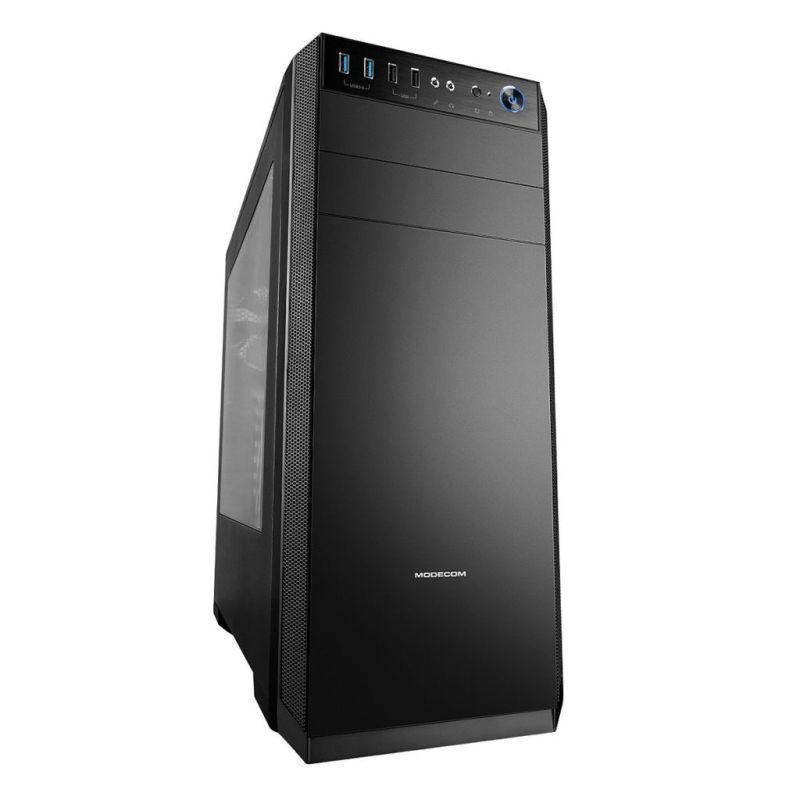 17. MODECOM OBERON PRO AT-OBERON-PR-10-000000-0002 Gehäuse (ATX, ITX, Micro-ATX; schwarz)