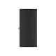 12. Lanberg WF01-6627-10B einteiliger Schrank (27 HE; 1300 mm / 600 mm / 600 mm; Wandmontage; Glas; 19 Zoll; schwarz)