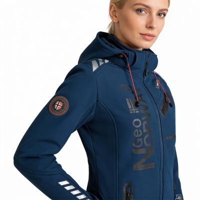 7. Geographical Norway Damen-Softshelljacke REINE ASSORT B EO LADY 007 NAVY / NAVY (WU8088F/GNO-MARINE / MARINE)