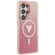 4. Guess IML Gradient Triangle MagSafe Hülle für Samsung Galaxy S26 Ultra – Pink