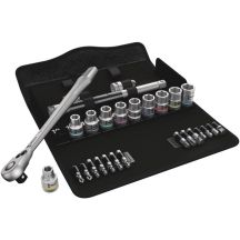 Schlüssel- und Bit-Set + Zyklop Metallratsche 1/2'' 28-teilig