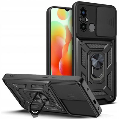 Tech-Protect CamShield Pro Hülle für Xiaomi Redmi 12C – Schwarz