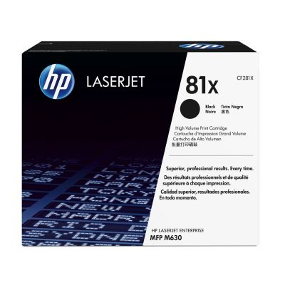6. HP 81X Original LaserJet Tonerkartusche, Schwarz XL