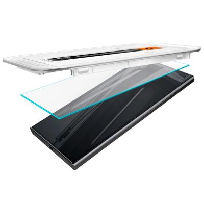 5. Spigen Glas.tR EZ Fit gehärtetes Glas für Samsung Galaxy S24 Ultra - 2 Stk.