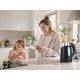 13. ELDOM Kabelloser Wasserkocher C185C TRIPO Schwarz 1000W 0,8 L, BPA-frei, isoliert