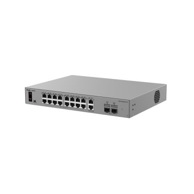3. PoE-SWITCH RG-ES220GS-P-V2, 16-PORTIG + 2X UPLINK + 2X SFP REYEE