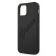 6. Guess Saffiano Vintage Script Case für iPhone 12 Pro Max 6,7" - Schwarz