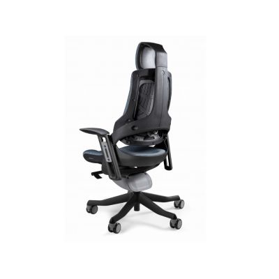 2. Wau BL412 Bürostuhl, marineblau/schwarzer Stoff