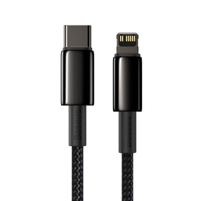 2. Baseus CATLWJ-01 Lightning – USB-C PD-Kabel 20 W 480 Mbit/s 1 m – Schwarz