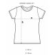 4. Damen T-Shirt LEONE LW1035/S16 grau "M"