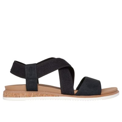 4. Skechers Damen-Sandalen DESERT KISS LOW 114705 BLK