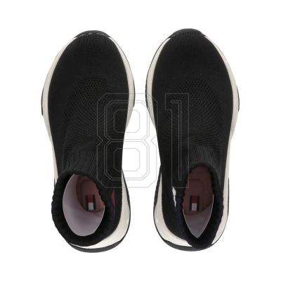 10. Tommy Hilfiger Sock Sneaker Black W Schuhe T3A9-33007-0702999-999