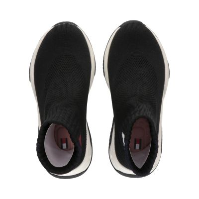 10. Tommy Hilfiger Sock Sneaker Black W Schuhe T3A9-33007-0702999-999