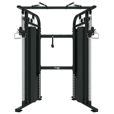 24. VIRTUFIT CC100 KABELÜBERGREIFEND - DOPPELTE VERSTELLBARE SEILROLLE - FUNKTIONSTRAINER