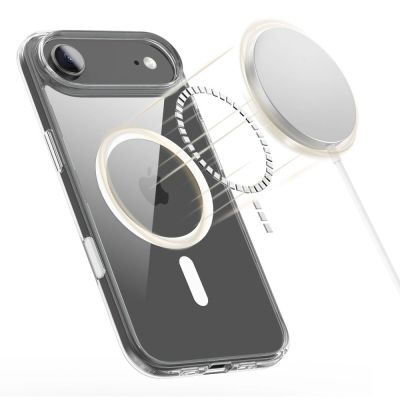 3. Tech-Protect Flexair Hybrid CC MagSafe Hülle für iPhone Air – Transparent