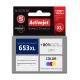 Activejet AH-653CRX Tintenpatrone (ersetzt HP 653XL 3YM74AE; Premium; 320 Seiten; 18 ml, Farbe)