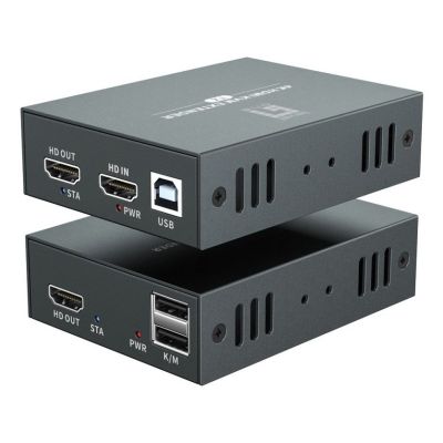 5. LevelOne HVE-8111 AV Extender AV-Sender und -Empfänger Schwarz