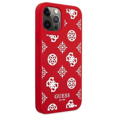 4. Guess GUHCP12LLSPEWRE iPhone 12 Pro Max 6,7" rot/rote Hartschale Peony Collection