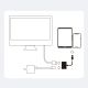 3. Joyroom Adapter S-H141 Lightning (Stecker) - HDMI FullHD 1080p 60Hz (Buchse) / Lightning (Buchse) - weiß