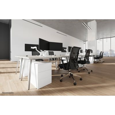 15. Neomounts DS70-250WH1 Monitorhalterung/Ständer 88,9 cm (35") Schreibtisch Weiß