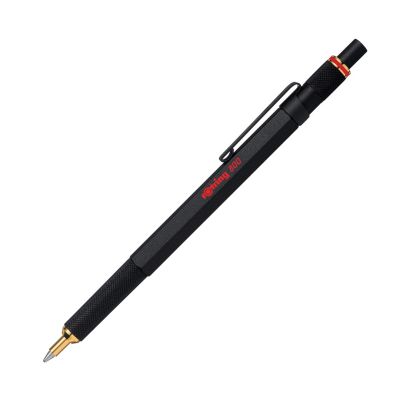 8. Rotring RO800 M Schwarzer Druckkugelschreiber