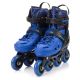15. Meteor S 30-33 Loky Rollschuhe Schwarz/Blau
