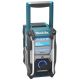 8. Makita MR004G Arbeitsplatzradio, analog und digital, Schwarz, Grün