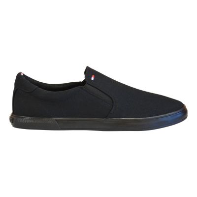 Tommy Hilfiger Iconic Slip-On Herrenschuhe Schwarz - FM0FM00597 0GK