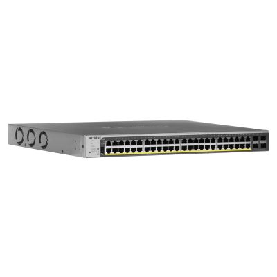 3. Netgear GS752TPP-300EUS 52p PoE 760W (PoE+: 48p) Managed Gigabit Switch