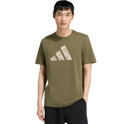 Herren-T-Shirt adidas Camo Three Bar Logo Graphic KT1685