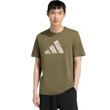 Herren-T-Shirt adidas Camo Three Bar Logo Graphic KT1685