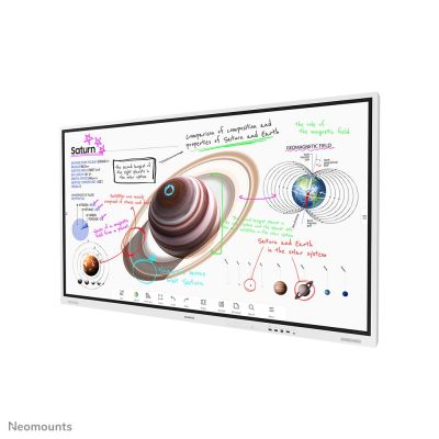 10. Neomounts WL85-515WH16 TV-Wandhalterung 190,5 cm (75") Weiß